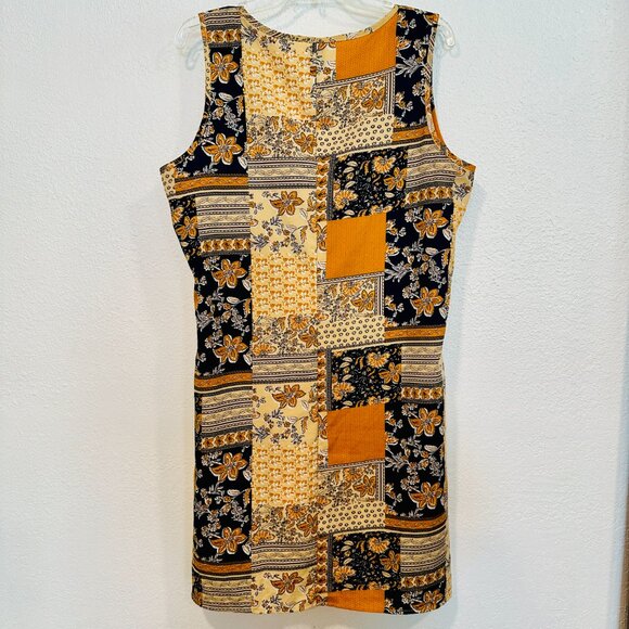 NWOT Emery Rose Sleeveless Dress Floral MultiColor Knee Length Fit & Flare Sz XL - Picture 2 of 8